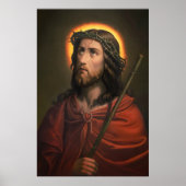 Jesus Christus mit der Krone von Thorns Poster (Vorne)