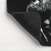 Jesus Christus mit Dornenkrone Jesus Grafik  Mousepad (Ecke)