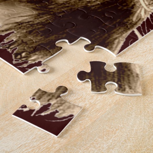 Jesus Christus mit Dornenkrone Puzzle (Seite)