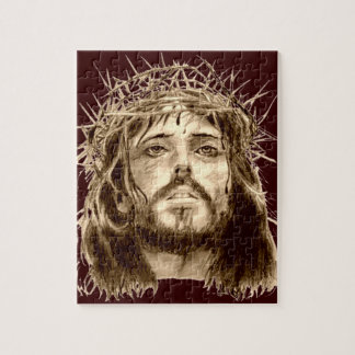 Jesus Christus mit Dornenkrone Puzzle
