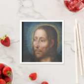 Jesus Christus mit einem Golden Halo Serviette (Beispiel)
