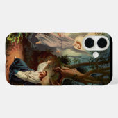Jesus Christus mit Engel Case-Mate iPhone Hülle (Rückseite (Horizontal))