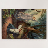 Jesus Christus mit Engel Puzzle (Horizontal)