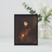 Jesus Christus mit Waffen überquert Postkarte (Stehend Vorderseite)