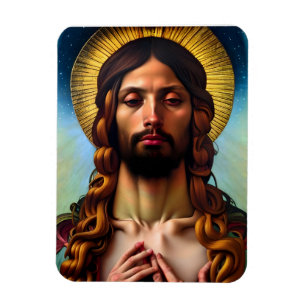 Jesus Christus moderner Renaissance-Magnet Magnet