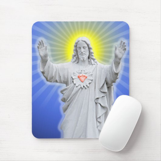 Jesus Christus Mousepad (Mit Mouse)