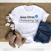 Jesus Christus nach der Bibel Faith Womens TShirt