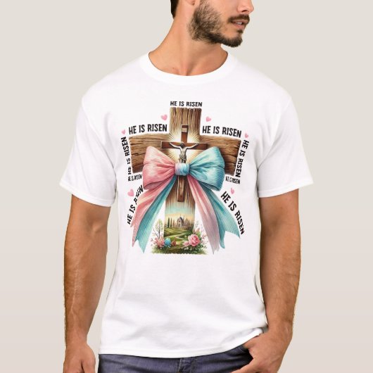 Jesus Christus Ostern Jesus Christlichen Männer, F T-Shirt (Vorderseite)