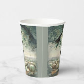 Jesus Christus Ostern Katholisch religiös  Pappbecher (Rechts)