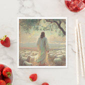 Jesus Christus Ostern katholisch religiös Serviette (Beispiel)