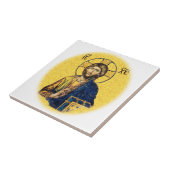 Jesus Christus Pantokrator Fliese (Seite)
