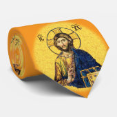 Jesus Christus Pantokrator Krawatte (Gerollt)
