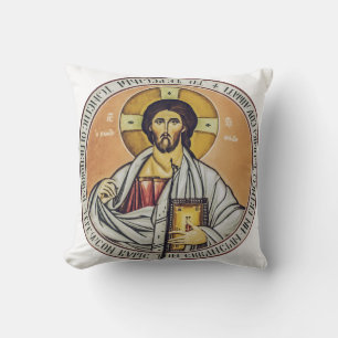 Jesus Christus Pantokrator Kuppel der Kirche Kissen