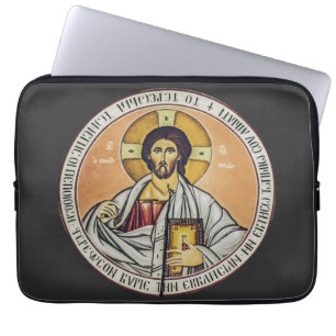Jesus Christus Pantokrator Kuppel der Kirche Laptopschutzhülle
