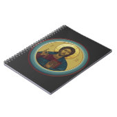 Jesus Christus Pantokrator Notizblock (Linke Seite)