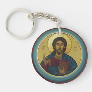 Jesus Christus Pantokrator Schlüsselanhänger