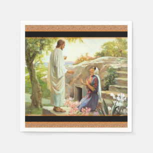 Jesus Christus-Papier Napkins Serviette