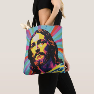 Jesus Christus Pop Art Tasche