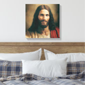Jesus Christus Portrait auf der Leinwand 12x12 (Insitu (Schlafzimmer))