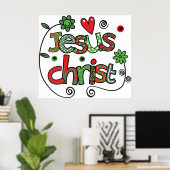 Jesus Christus Poster (Heimbüro)
