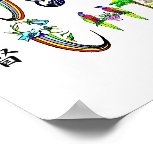 Jesus Christus Poster (Ecke)