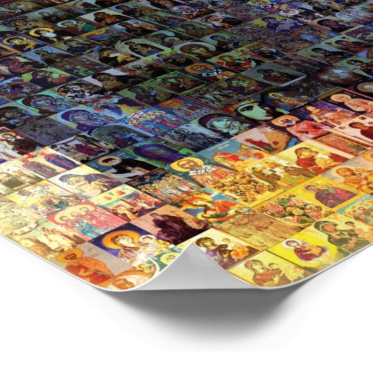 Jesus Christus Poster (Ecke)