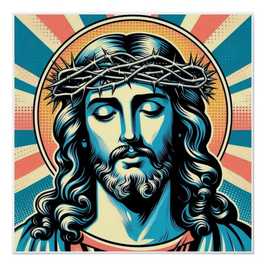 Jesus Christus Poster (Vorderseite)