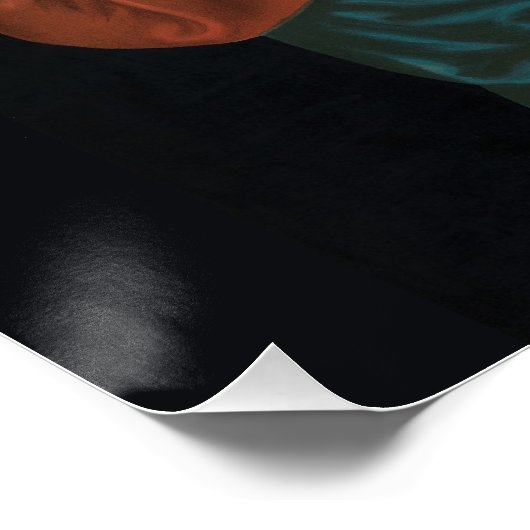 Jesus Christus Poster (Ecke)