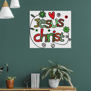 Jesus Christus Poster