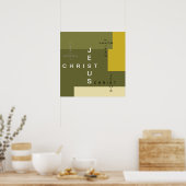 Jesus Christus Poster (Küche)