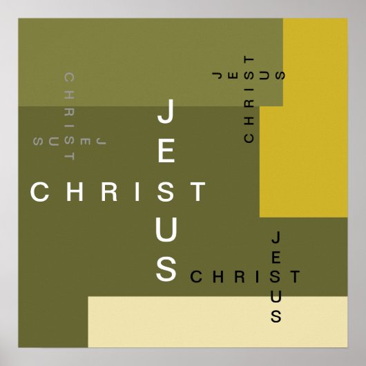 Jesus Christus Poster (Vorne)