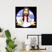 Jesus Christus Poster (Heimbüro)