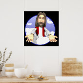 Jesus Christus Poster (Küche)