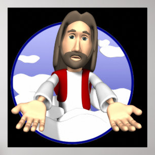 Jesus Christus Poster