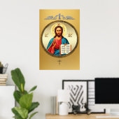 Jesus Christus Poster (Heimbüro)