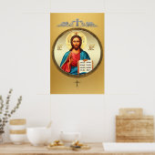Jesus Christus Poster (Küche)