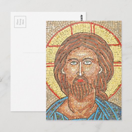 Jesus Christus Postkarte (Vorne/Hinten)
