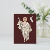 Jesus Christus Postkarte (Stehend Vorderseite)