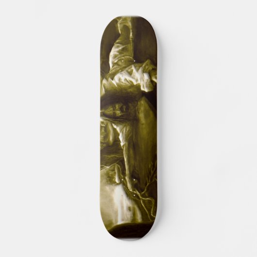 Jesus Christus-Qual im Garten von Gethsemane Skateboard (Vorderseite)