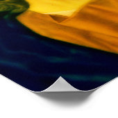 Jesus Christus reagiert auf das reichhaltige Mensc Poster (Ecke)