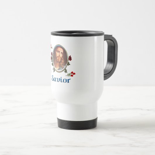 Jesus Christus Reisebecher (VorderseiteRechts)