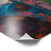 Jesus Christus Religion Farbe Fotodruck (Ecke)