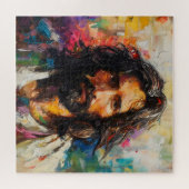 Jesus Christus Religion Farbe Puzzle (Horizontal)