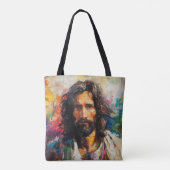 Jesus Christus Religion Farbe Tasche (Rückseite)
