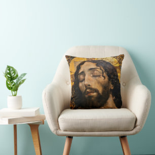 Jesus Christus Religiöse Kunst Kissen