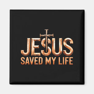 Jesus Christus rettete mein Leben Geschenke für Fr Magnet