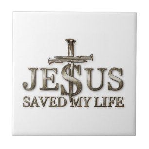 Jesus Christus Rettete mein Lebensgeschenk für Fra Fliese