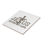 Jesus Christus Rettete mein Lebensgeschenk für Fra Fliese (Seite)