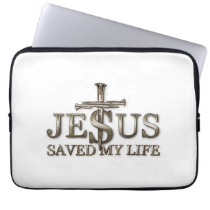 Jesus Christus Rettete mein Lebensgeschenk für Fra Laptopschutzhülle