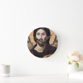 Jesus Christus Runde Wanduhr (Zuhause)
